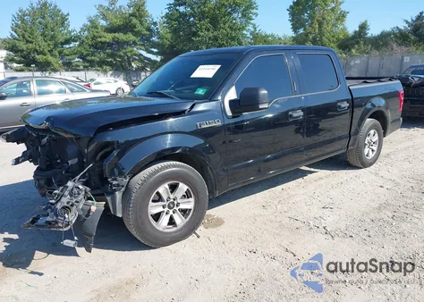 2018 Ford F150 Xlt из США, поврежденный, VIN 1FTEW1E57JKE81465